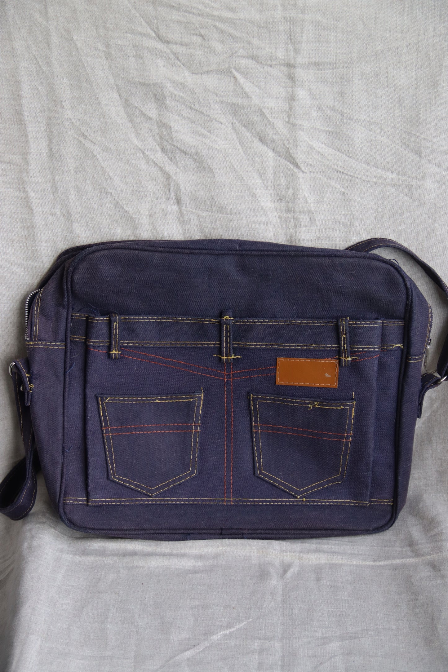 Vintage denim bag