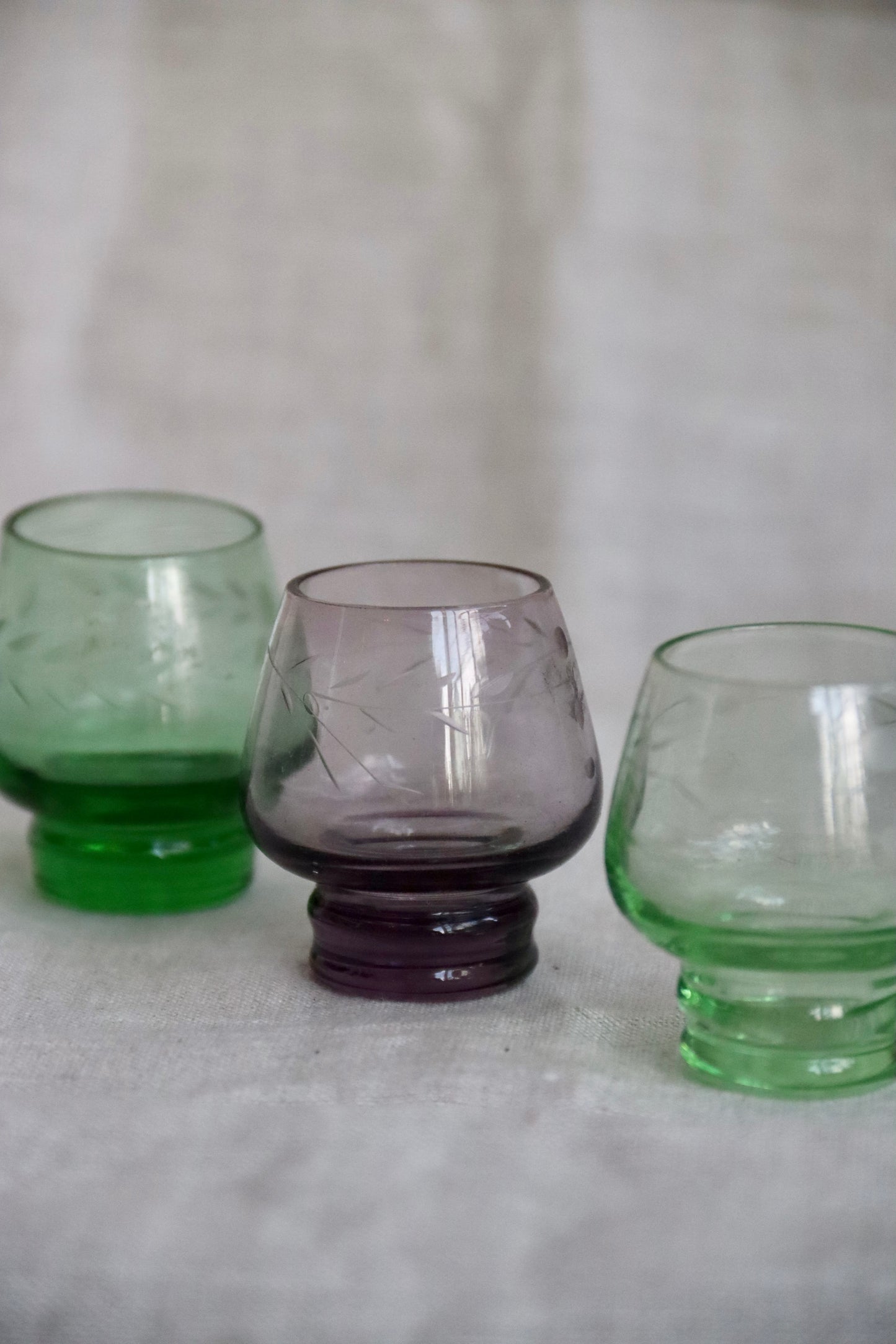 Set of 3 Mini Shot Glasses