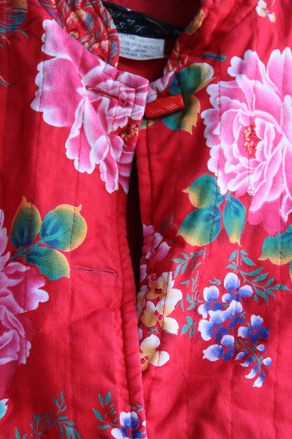 Vintage Red Cotton Jacket