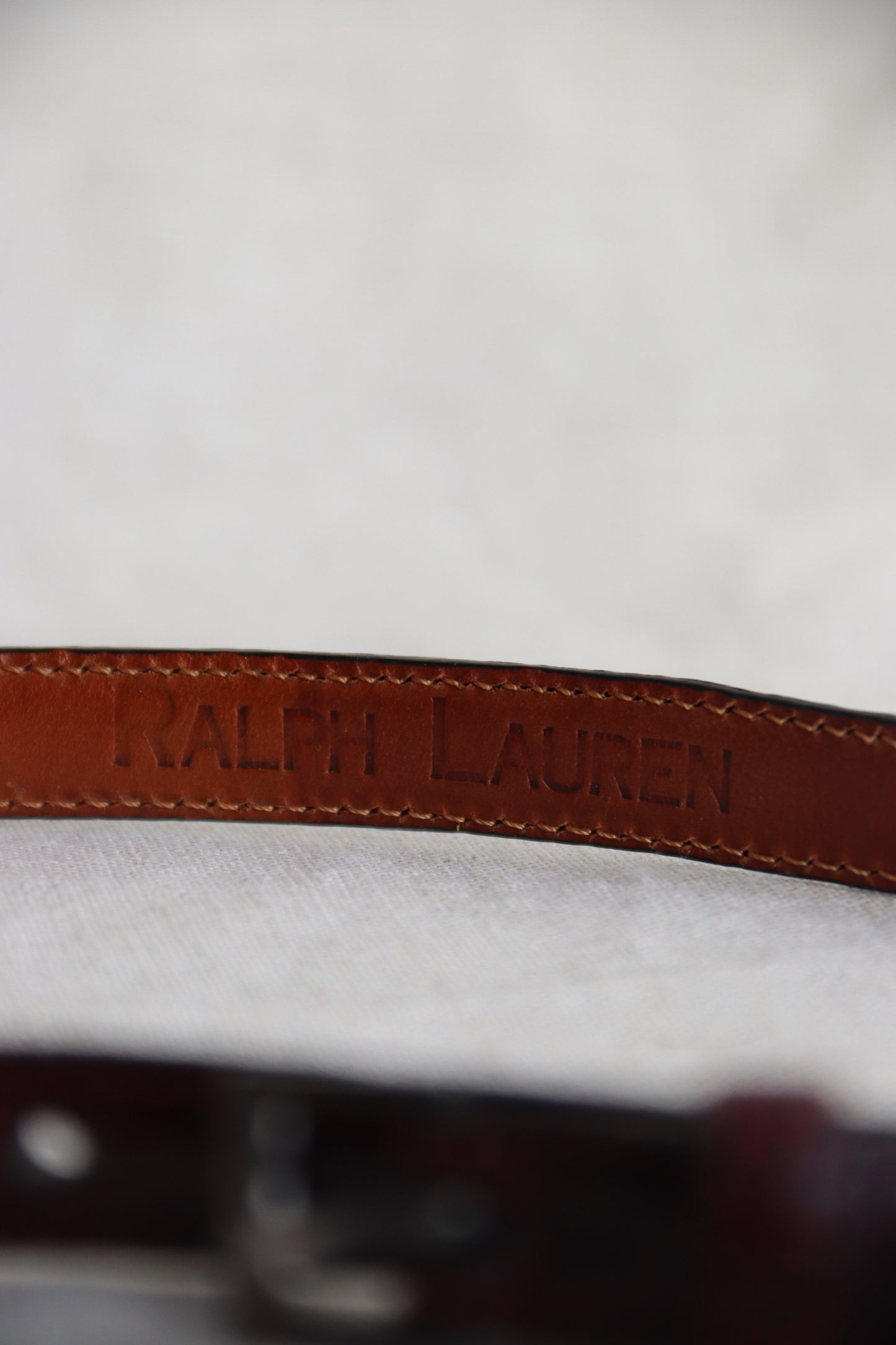 Ralph Lauren Alligator Leather Belt