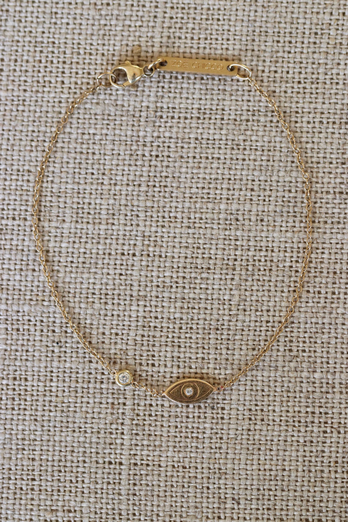 Zoe Chicco Evil Eye Bracelet