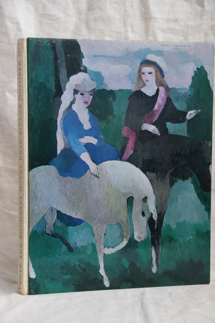 Vente aux enchères Hotel Beau-Rivage Auction Catalogue Book