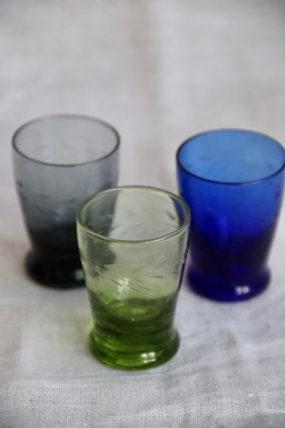 Set of 3 Mini Shot Glasses