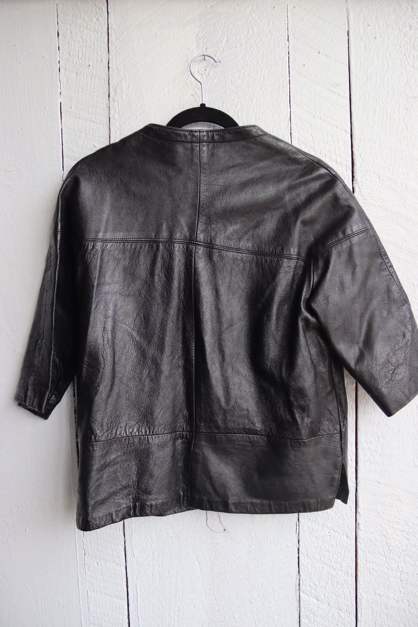 Black leather Jacket