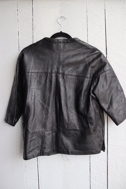 Black leather Jacket