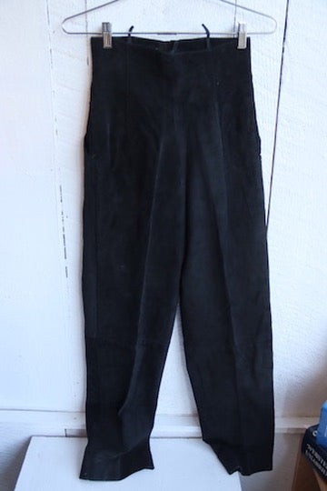 Forenza Black Leather Pants