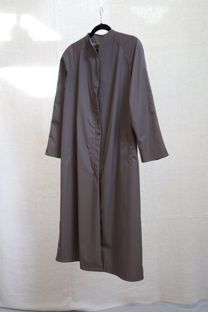 Giorgio Armani Grey Trench Coat