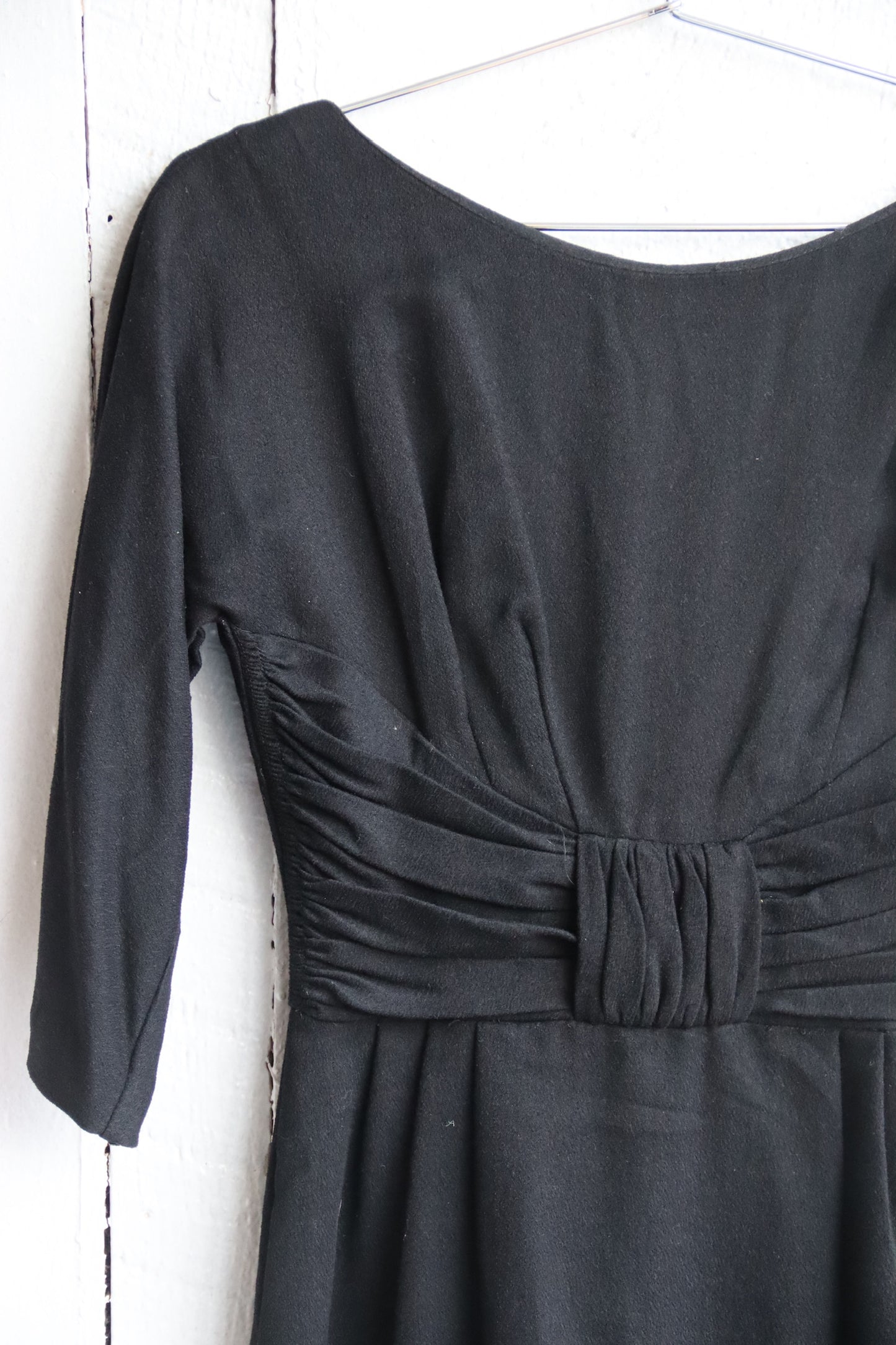 Vintage Black Long Sleeve Dress