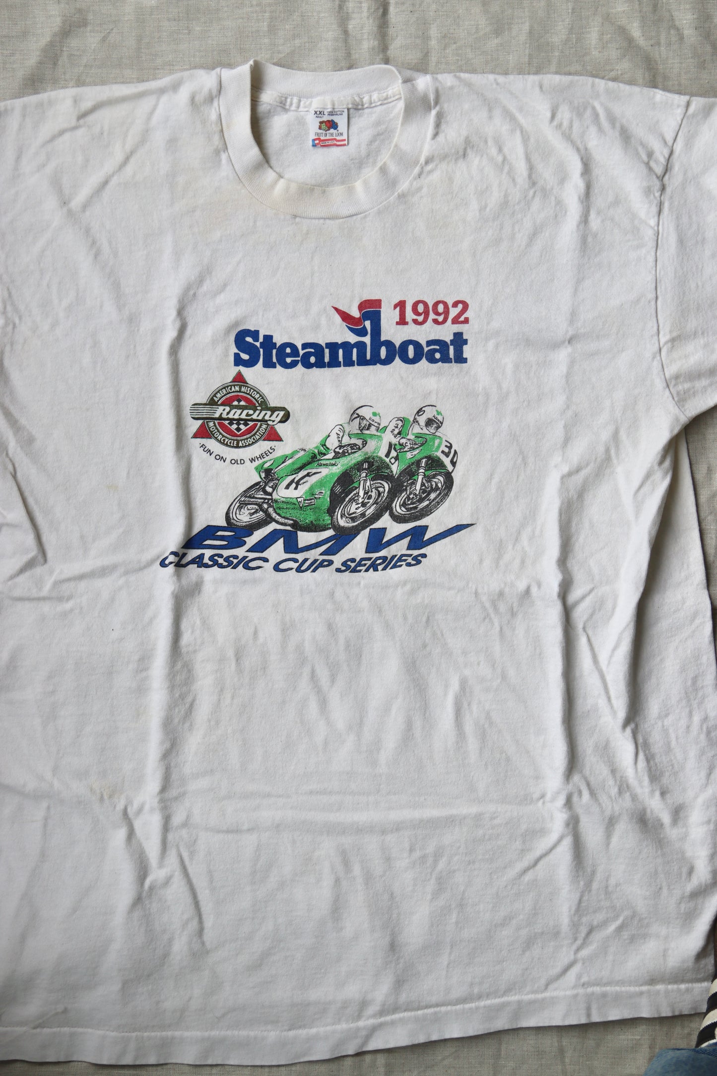 Steamboat '92 BMW Motorcycle Tshirt