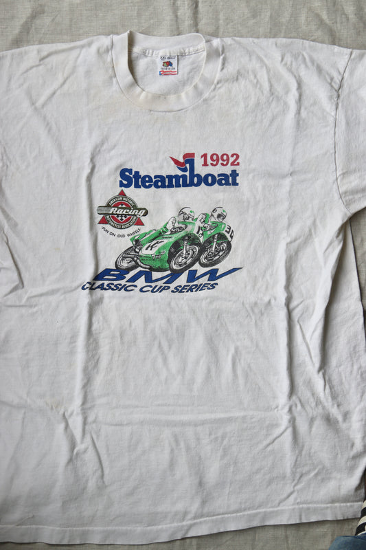 Steamboat '92 BMW Motorcycle Tshirt