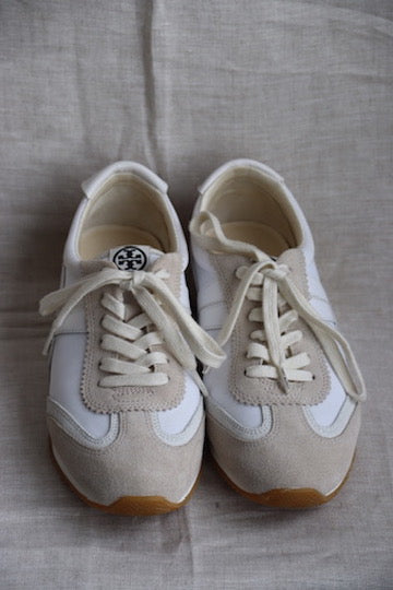 Tory Burch Cream Sneakers