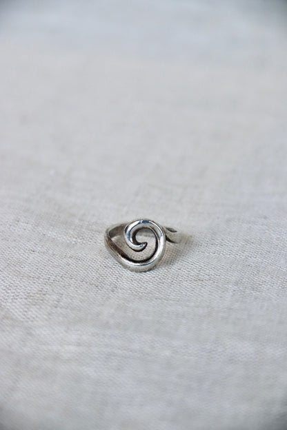 sterling silver loop ring