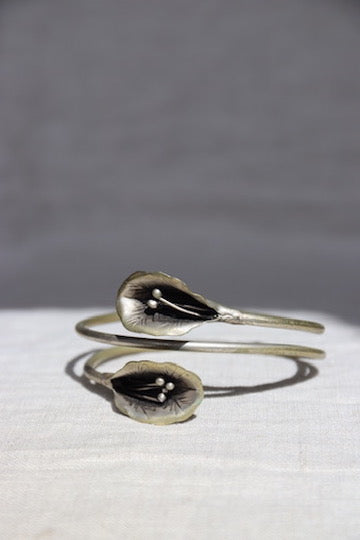 Calla Lily Wrap Bracelet