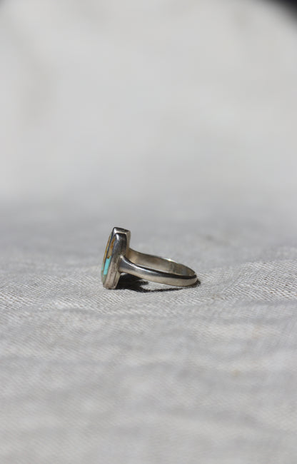Manuela Stalman Silver Turquoise Ring