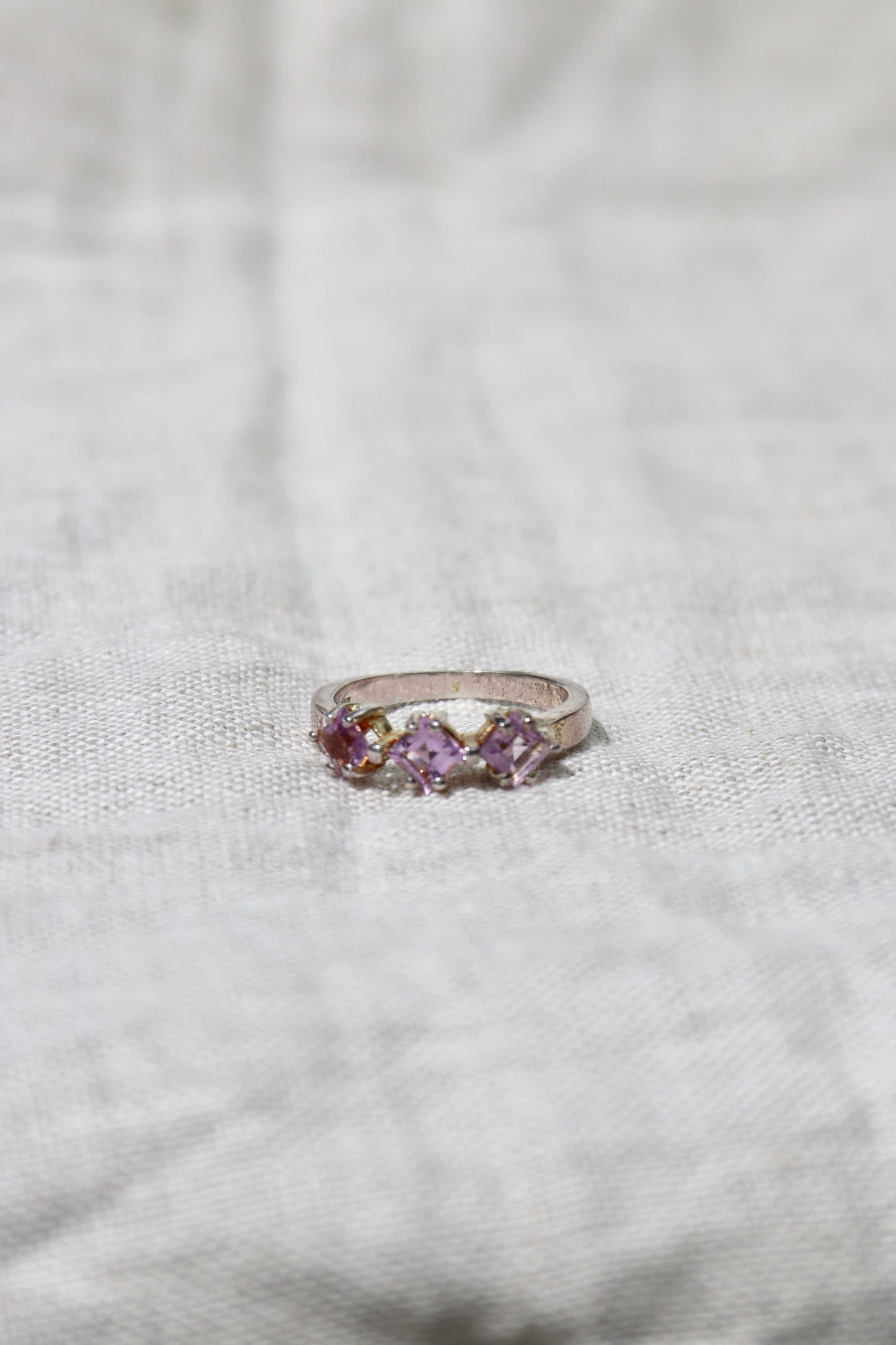 Sterling Silver Gemstone Ring