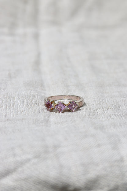 Sterling Silver Gemstone Ring