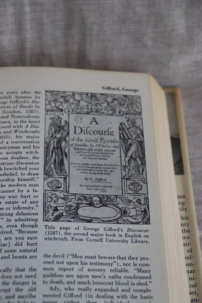 The Encyclopedia of Witchcraft and  Demonology by Rossell Hope Robbins