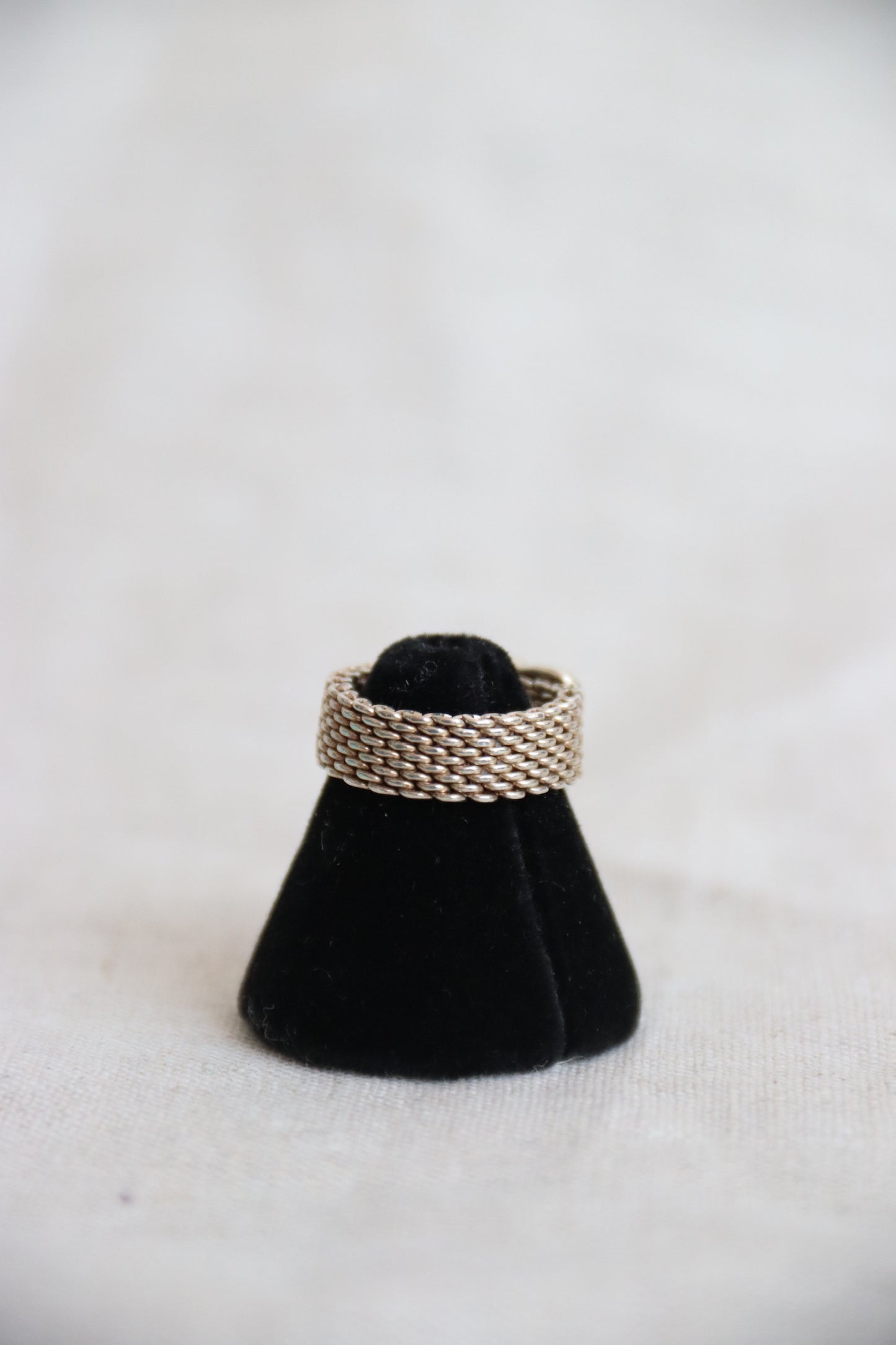 Tiffany Heart Mesh Ring