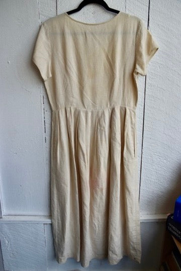 Tan Linen Dress - As Is