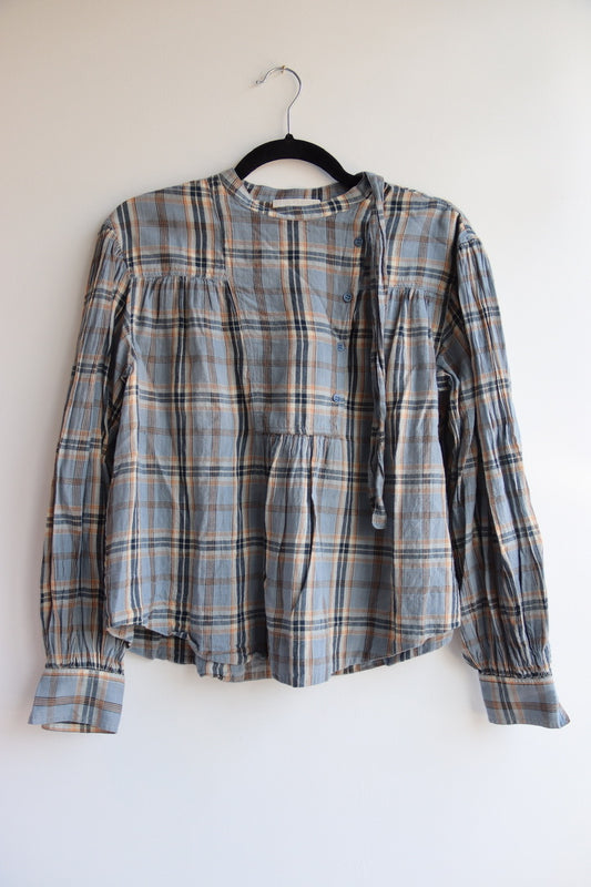 Ulla Johnson Plaid Top