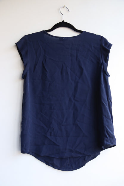 Joie Blue 100% Silk Top