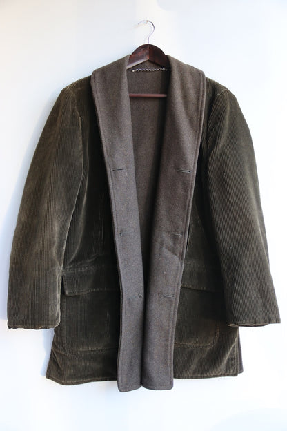 Vintage Wool Lined Corduroy Coat