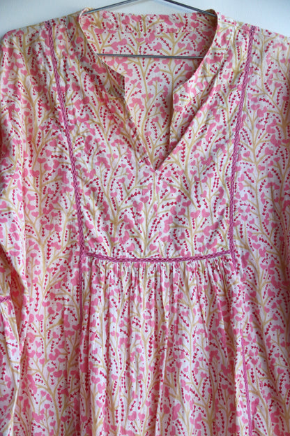 Pink Floral Tunic