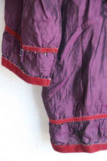 Karavan Purple Silk Top