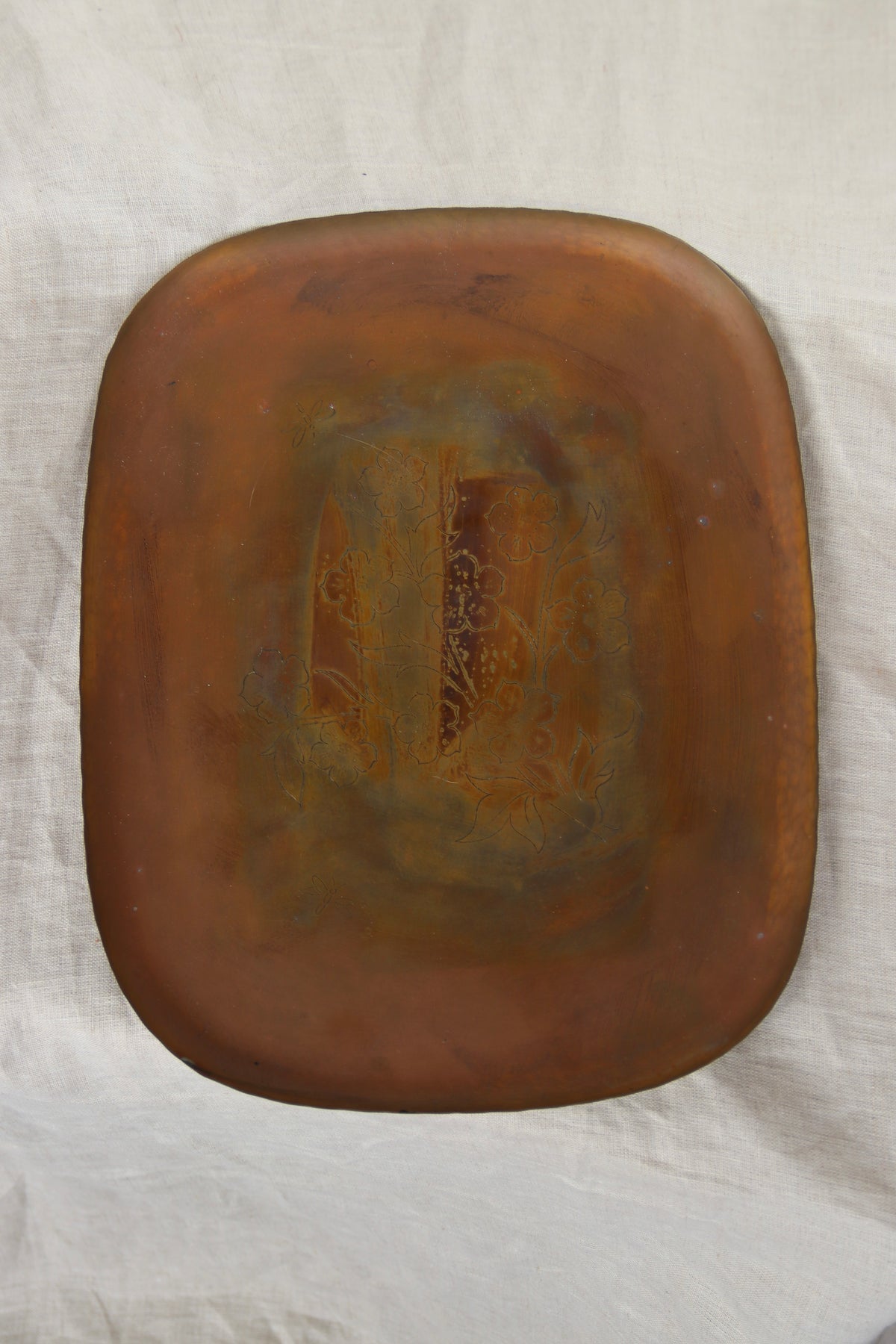 Giovanni Scascighini Copper and Brass Tray
