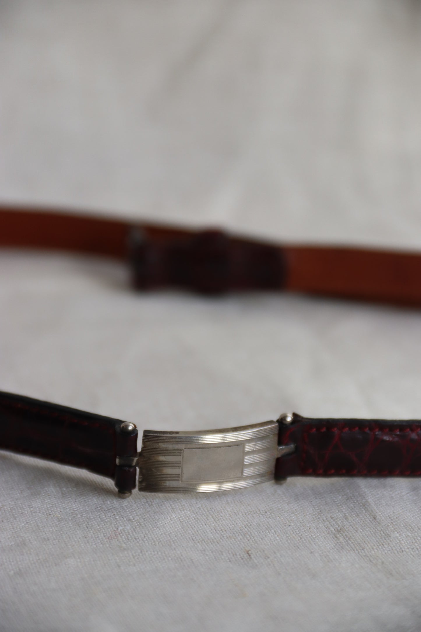 Ralph Lauren Alligator Leather Belt