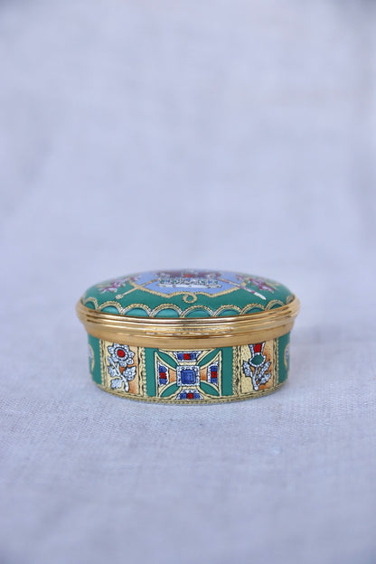 Crown Enamel Box