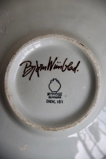 Wiinblad Earthenware Bowl
