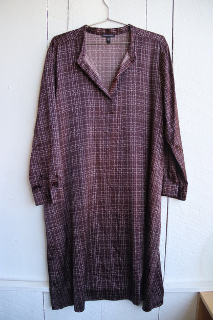 Eileen Fisher Purple Dress
