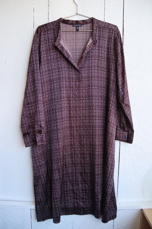 Eileen Fisher Purple Dress