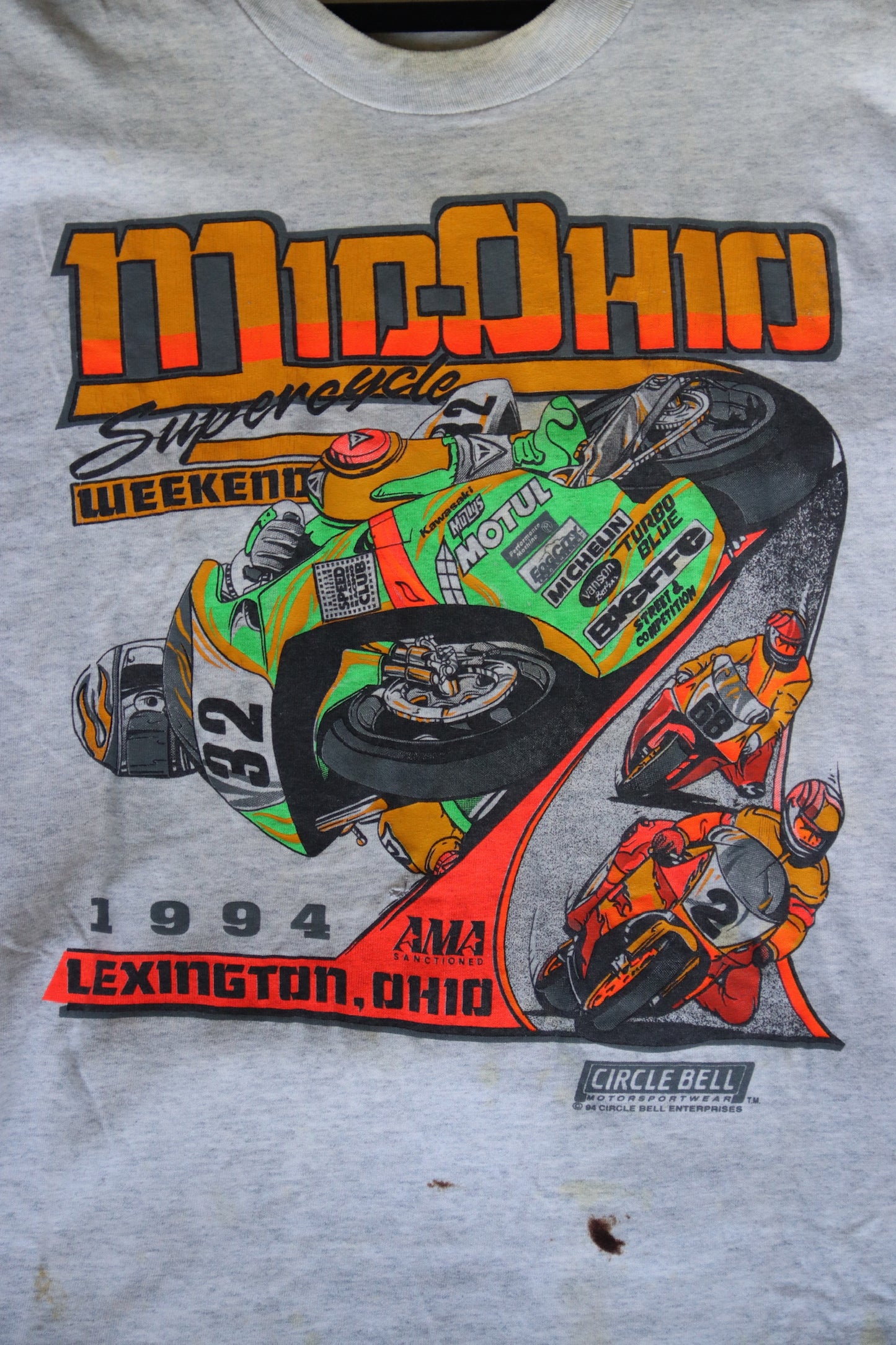 Mid Ohio Motorcycle Tshirt