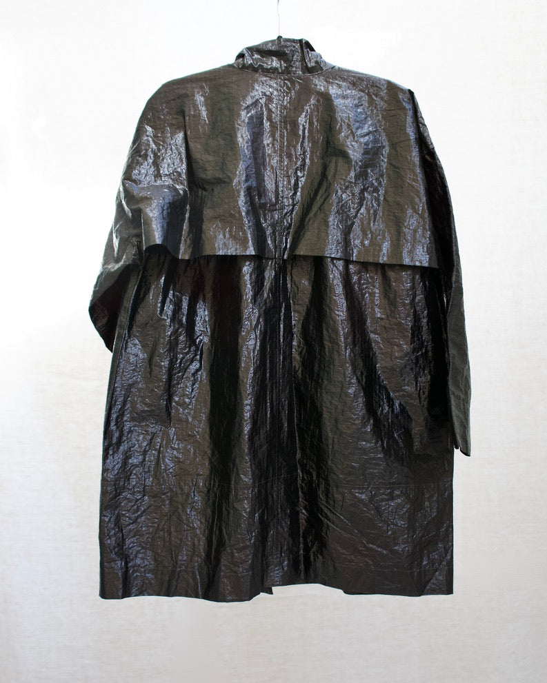 Issey Miyake Black Windcoat