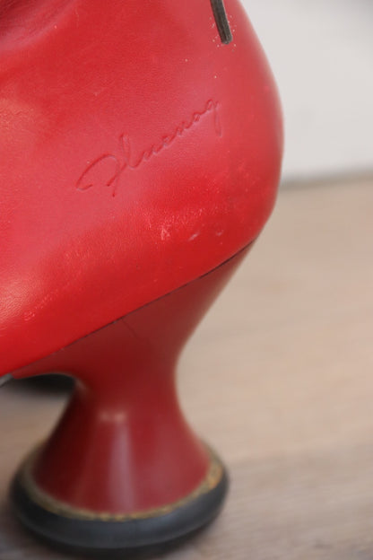 John Fluevog "Lover" Red Heeled Boots