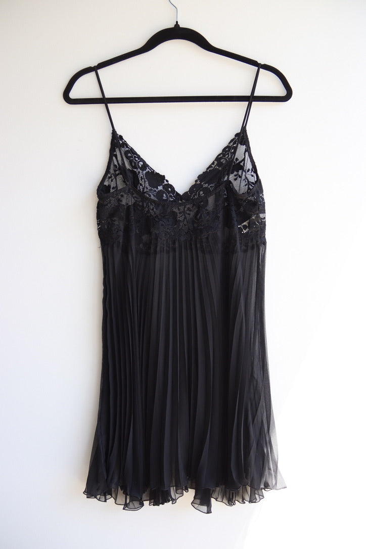 Vintage Christies Black Lingerie Top