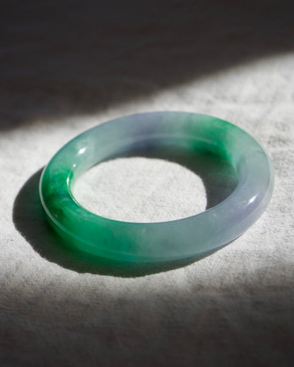 Jadeite Hololith Bangles