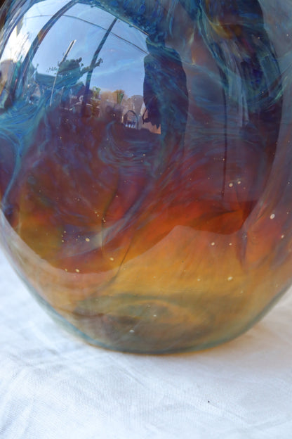 Philip Jacobs Large Art Glass Vase
