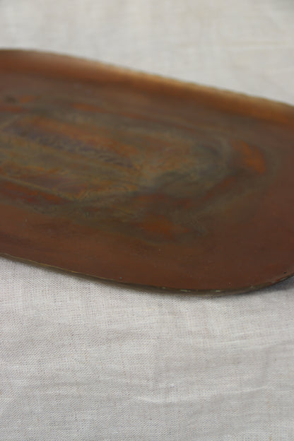Giovanni Scascighini Copper and Brass Tray