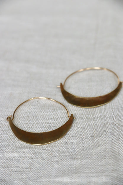 Marisa Mason Summerland Brass Earrings