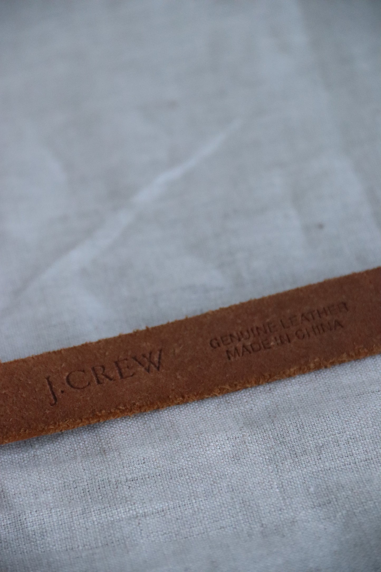 J. Crew Brown Leather Belt