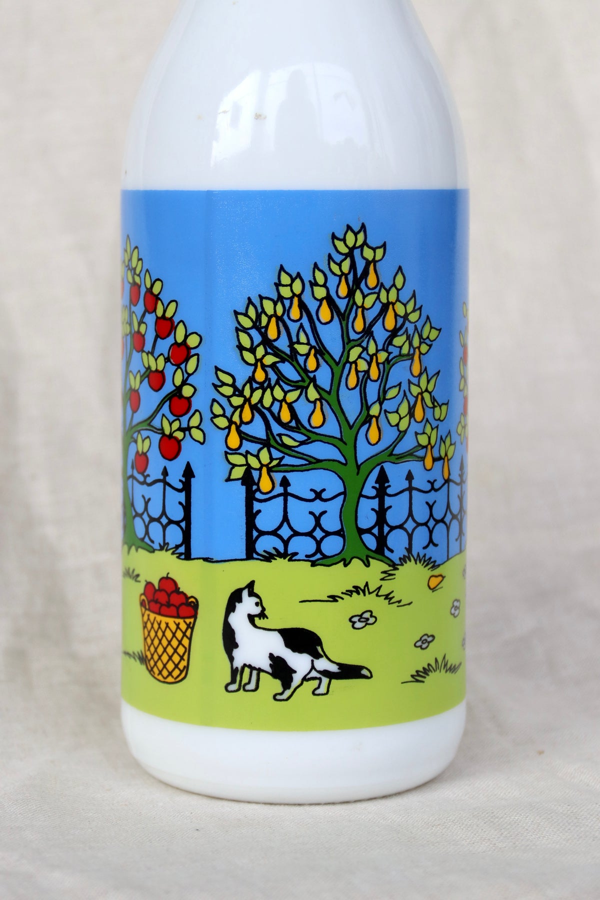 Vintage Milk Glass Bottles