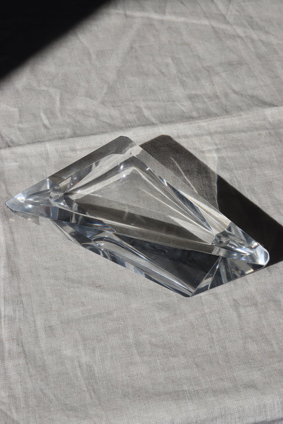 Cut Glass Ashtray