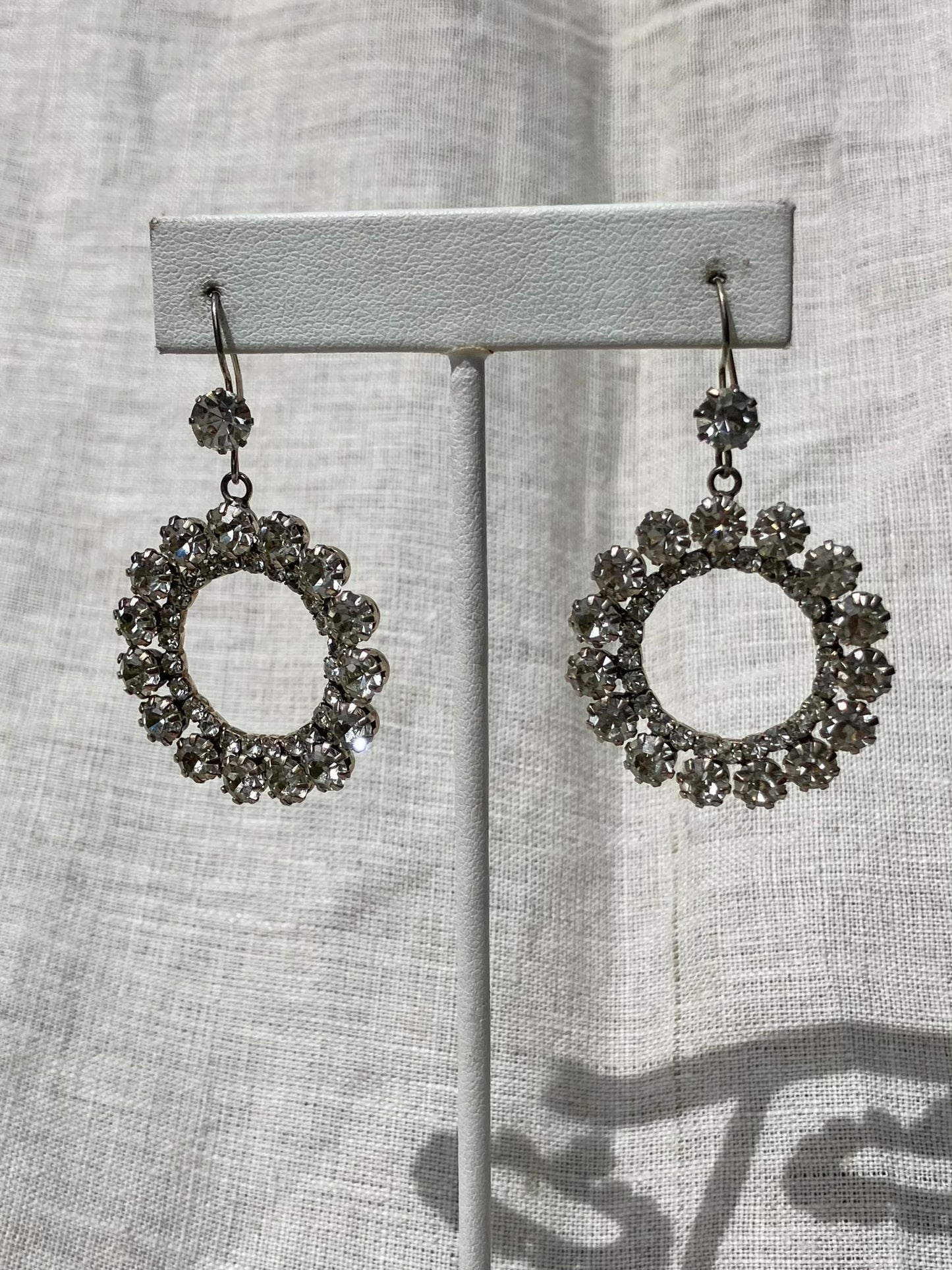 Vintage Rhinestone Earrings