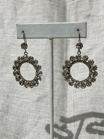 Vintage Rhinestone Earrings