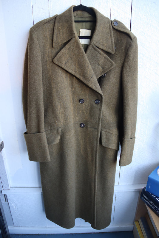 Vintage Army Overcoat