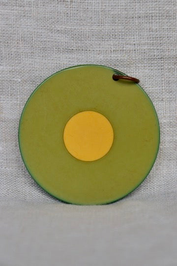 Green and Yellow Pendant