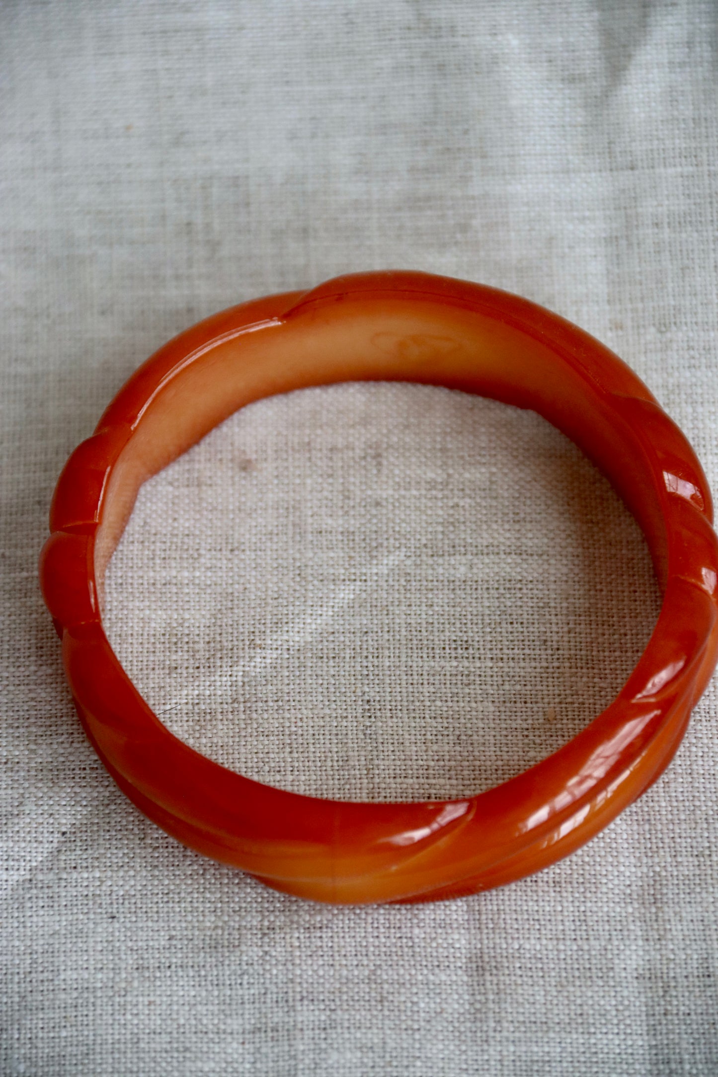 Buch + Deichman Denmark 1981 Orange Bangle